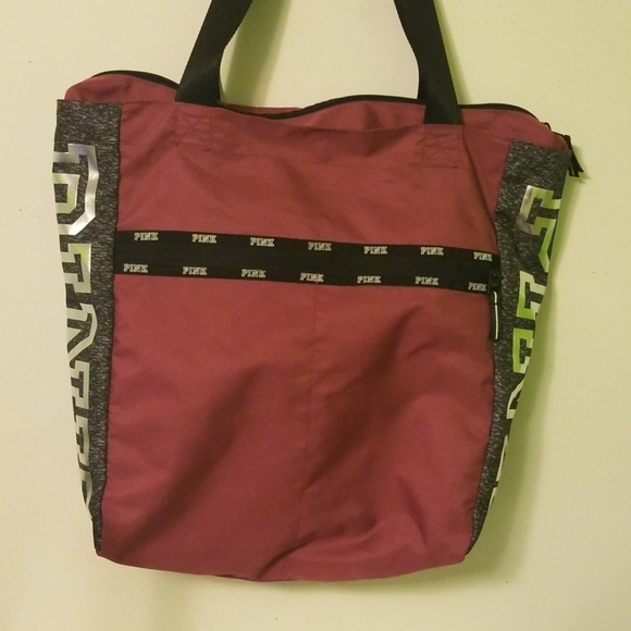 PINK Victoria's Secret Handbags - Victoria's Secret PINK Gym Bag And Pouch Bundle
